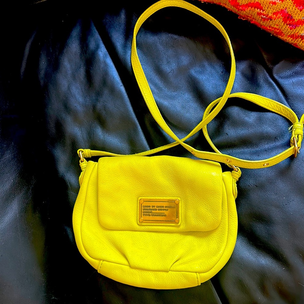 Lime green Marc by Marc Jacobs crossbody purse